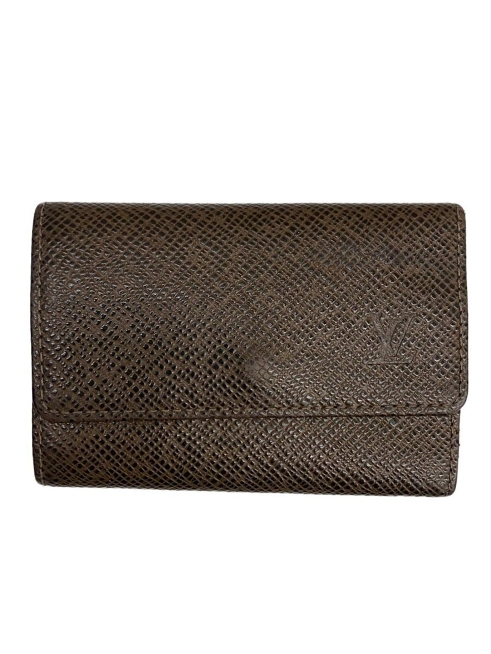 LOUIS VUITTON Multicles Leather Brown